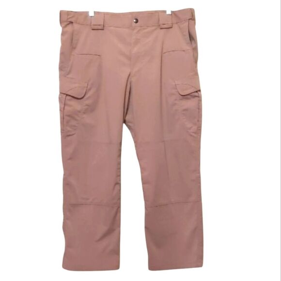 Tactical Series Men 8 Pocket Tan Cargo Pants Size 40 - Picture 1 of 7